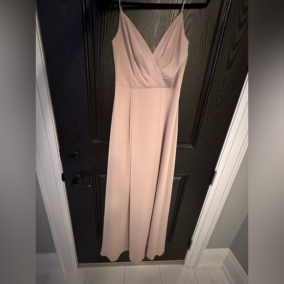 Bill Levkoff bridesmaid dress in cashmere chiffon - Picture 4 of 6